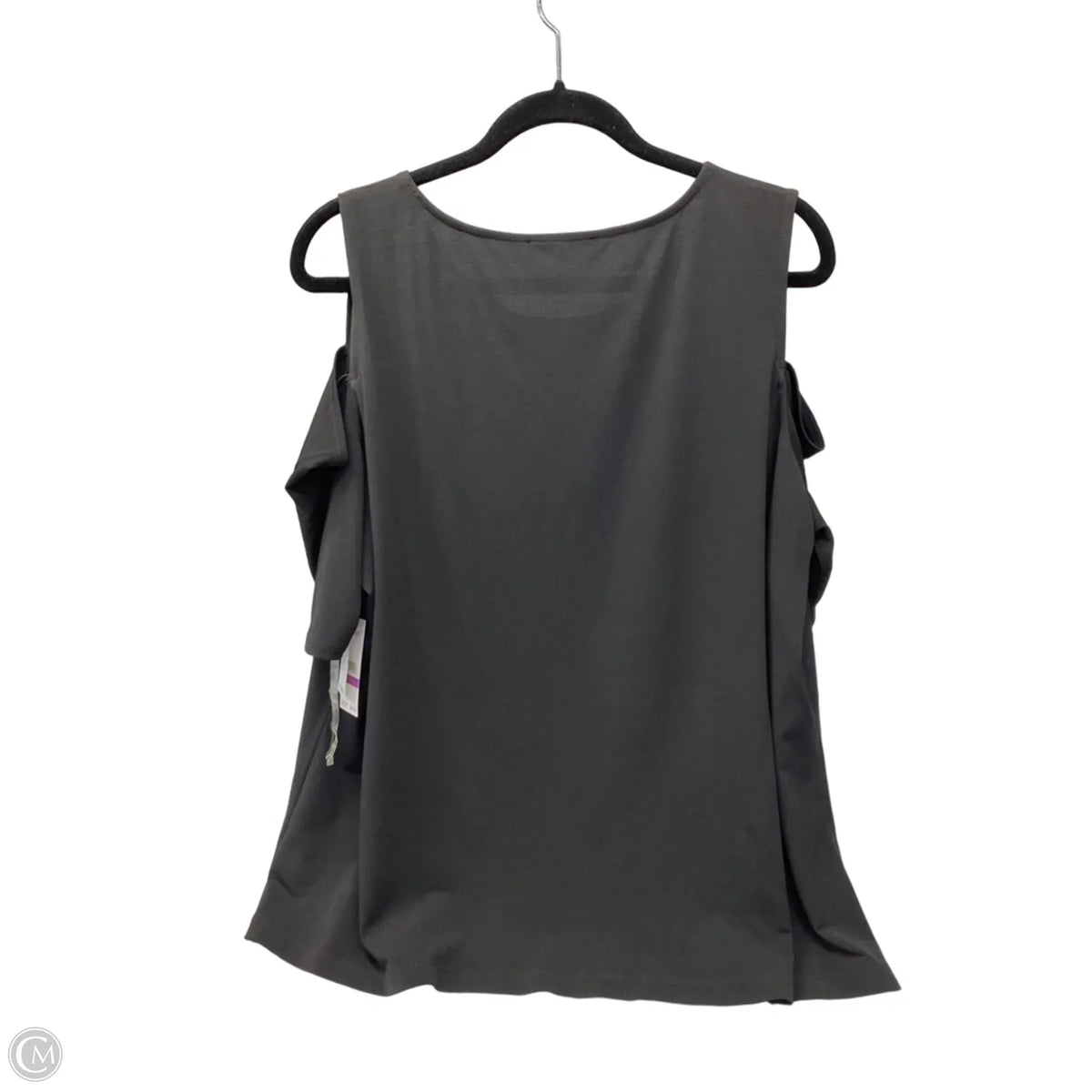 Top Short Sleeve By Nine West In Black, Size: 2x