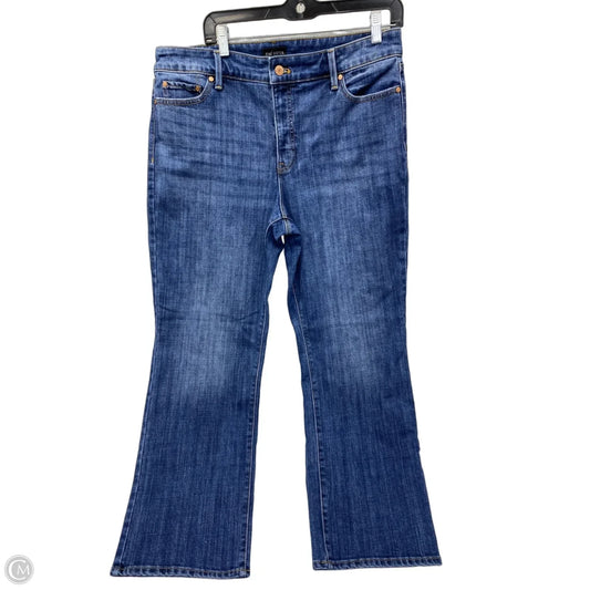 Jeans Boot Cut By Talbots In Blue Denim, Size: 14p