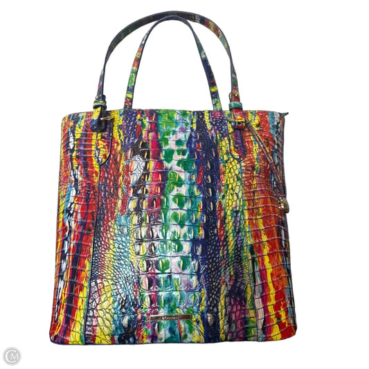 Tote Designer By Brahmin, Size: Large