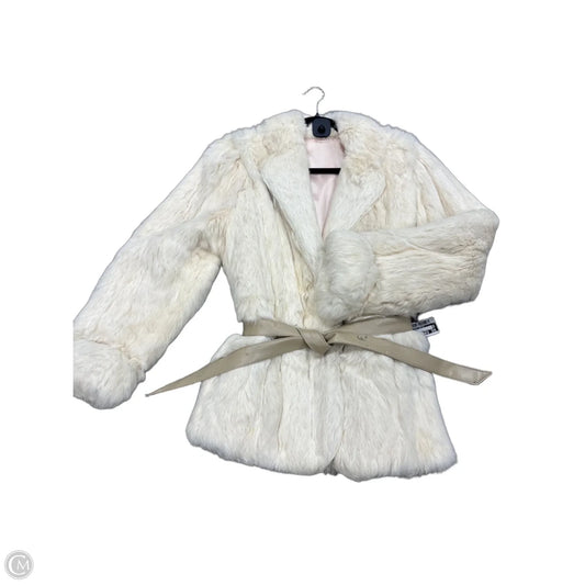 Coat Other By Clothes Mentor In Cream, Size: M