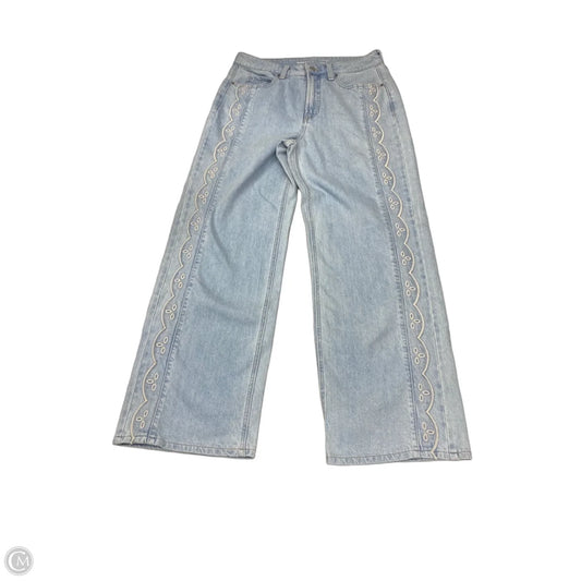 Jeans Wide Leg By Old Navy In Blue, Size: 10