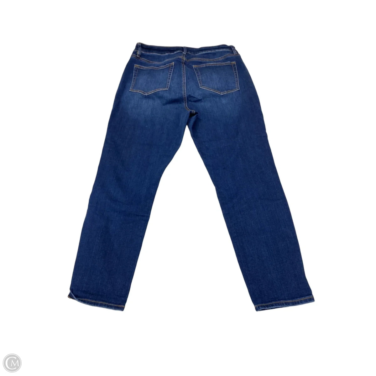 Jeans Skinny By Loft In Blue, Size: 12