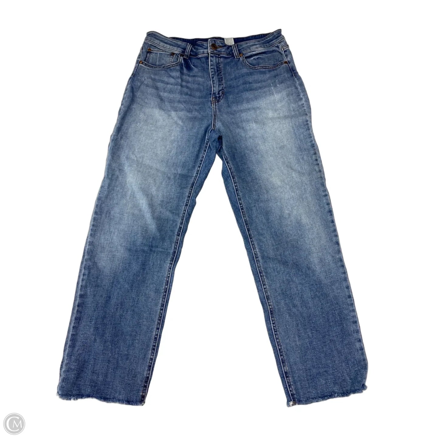 Jeans Straight By Time And Tru In Blue, Size: 16