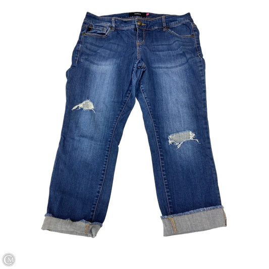 Jeans Straight By Torrid In Blue, Size: 14