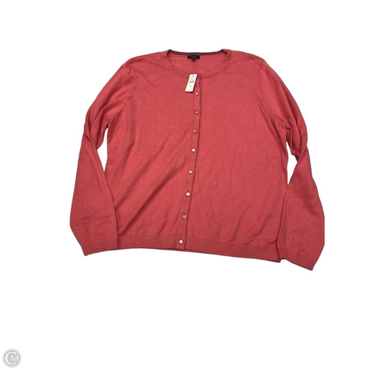 Cardigan By Talbots In Pink, Size: Xl