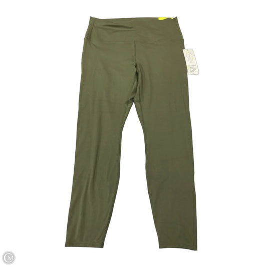 Athletic Leggings By All In Motion In Green, Size: Xl