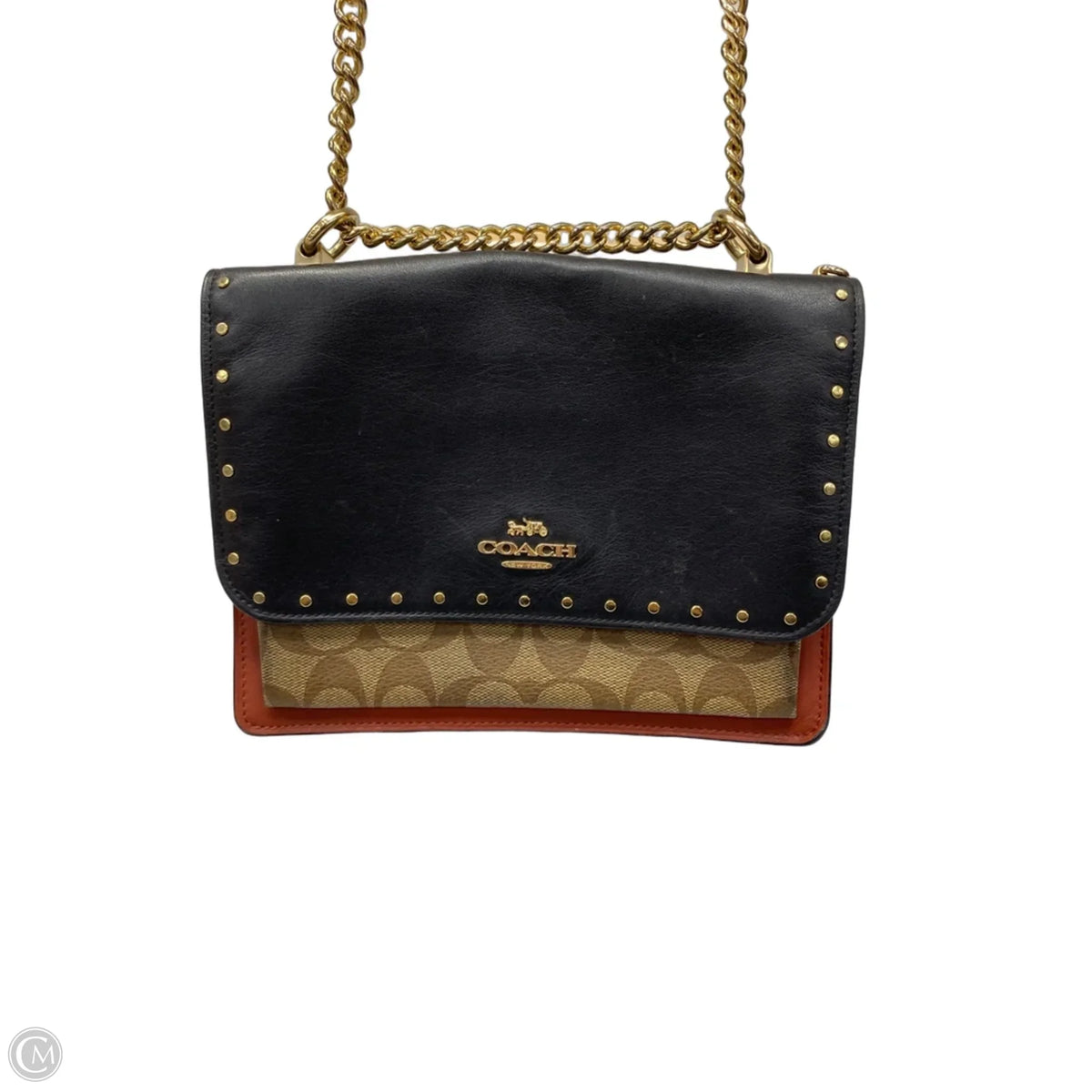 Crossbody Designer By Coach, Size: Medium