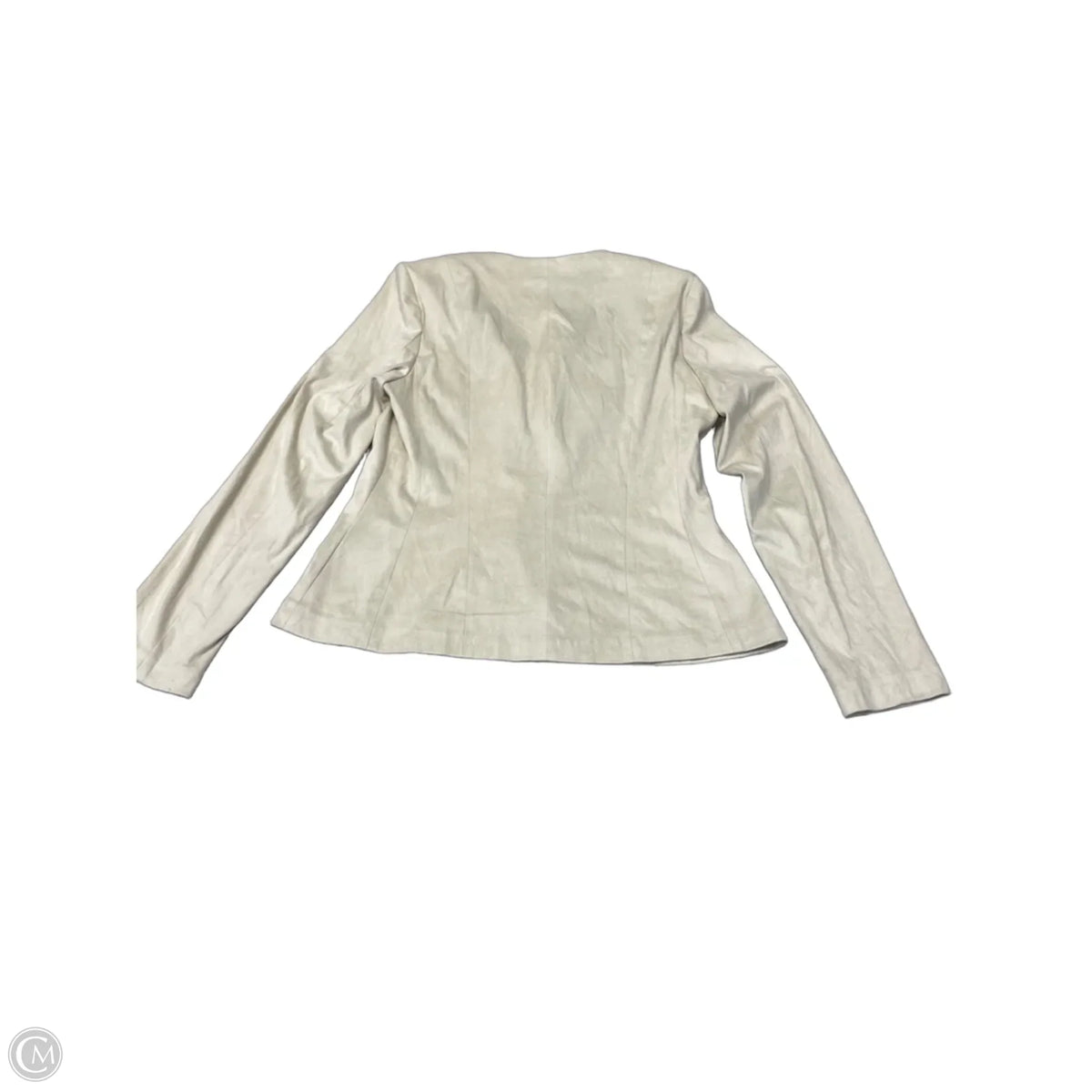 Jacket Moto By Philosophy In Cream, Size: S