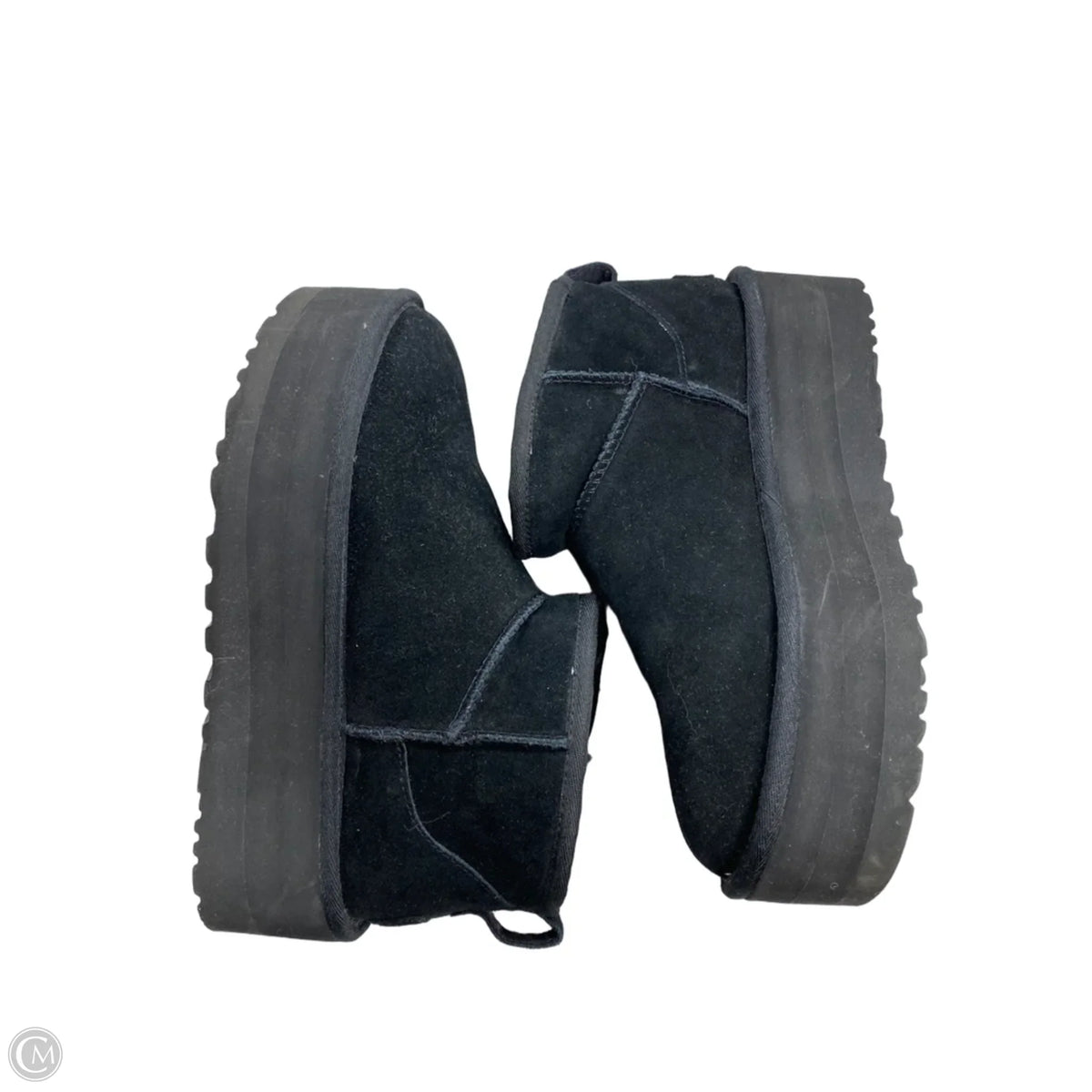 Boots Designer By Ugg In Black, Size: 8