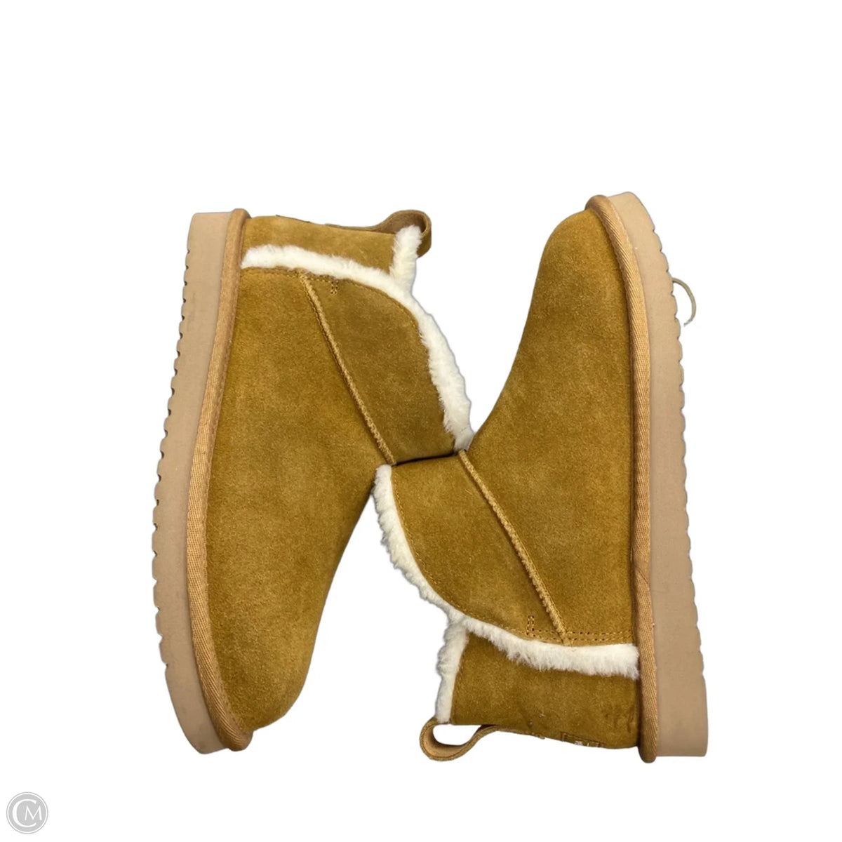 Boots Ankle Flats By Koolaburra By Ugg In Tan, Size: 8