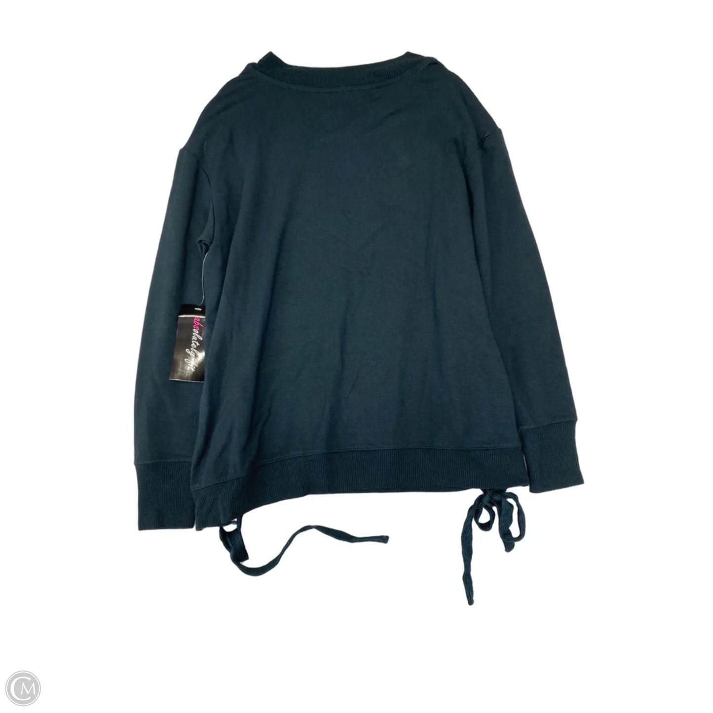 Athletic Sweatshirt Crewneck By Absolutely In Green, Size: L