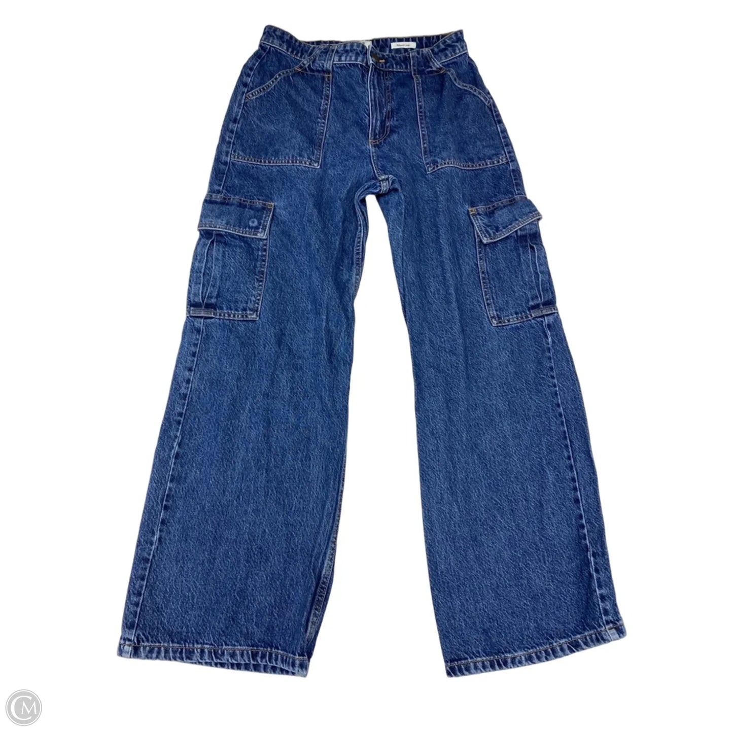 Jeans Wide Leg By Cotton On In Blue, Size: 8