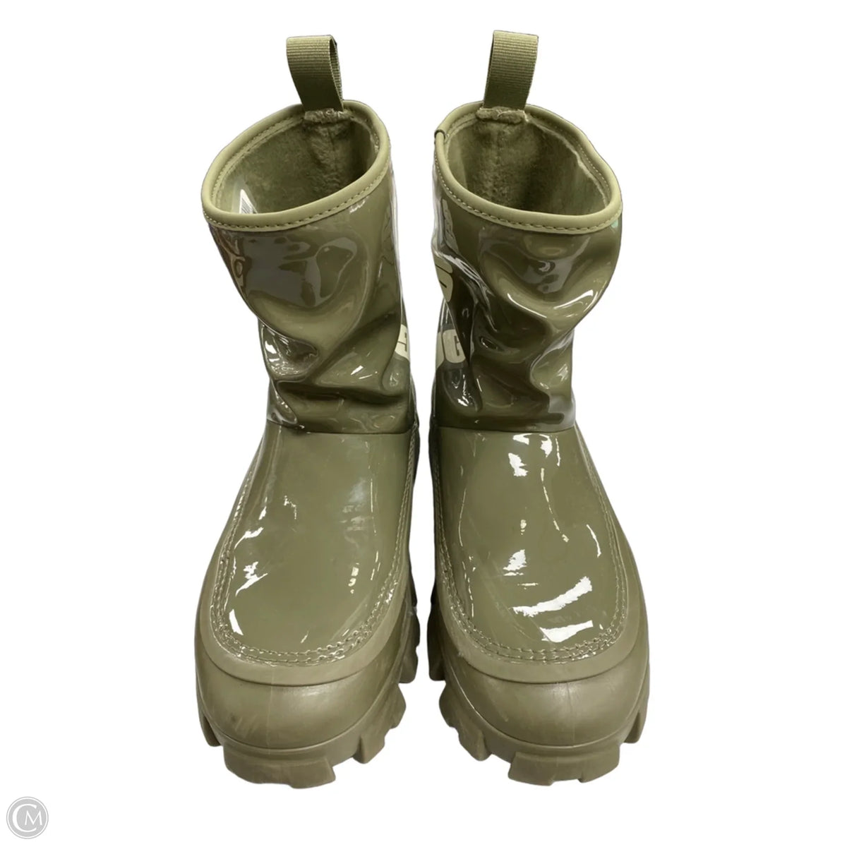 Boots Designer By Ugg In Green, Size: 8