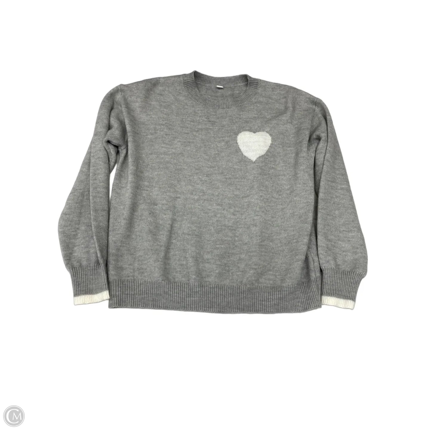 Sweater By Cme In Grey, Size: Xl