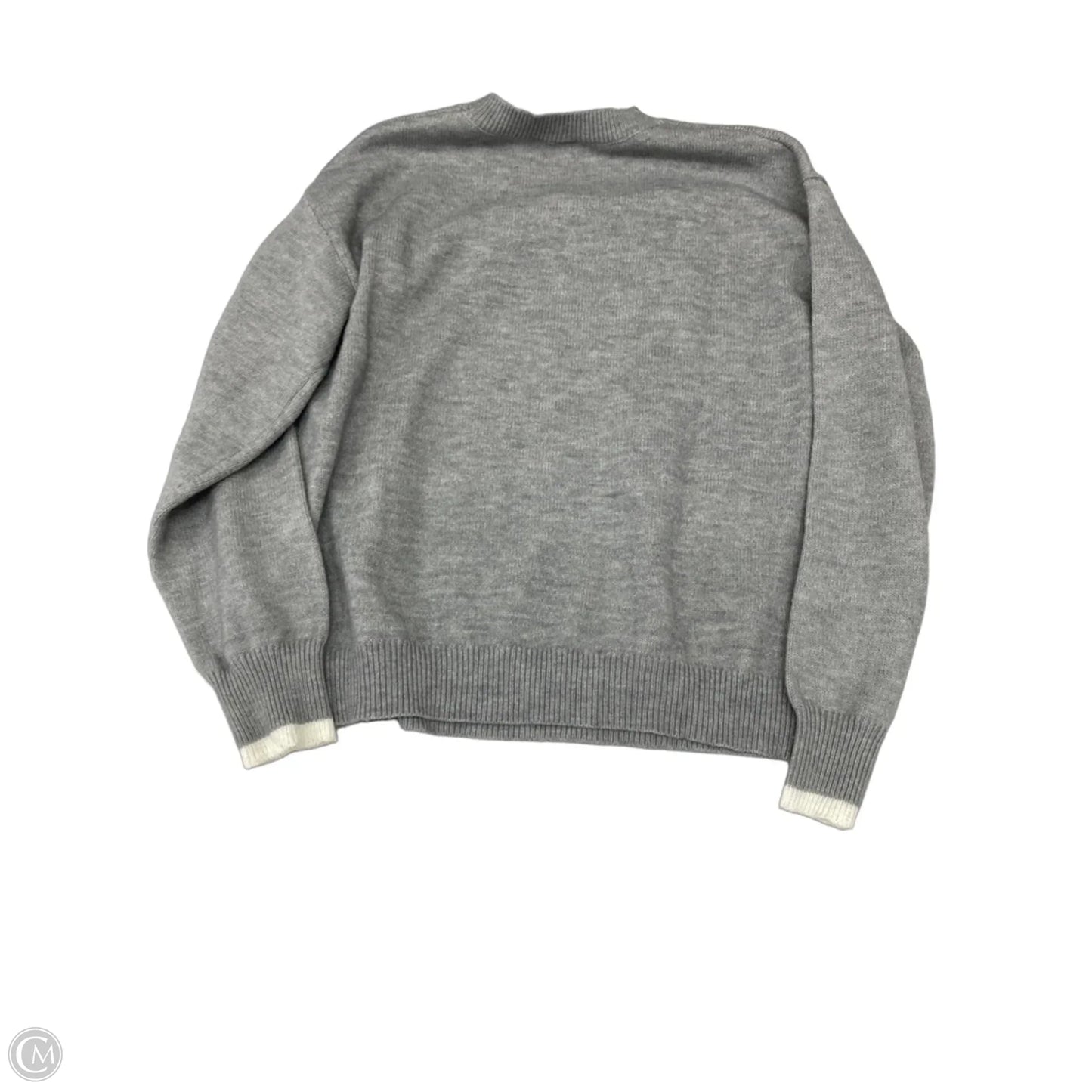 Sweater By Cme In Grey, Size: Xl
