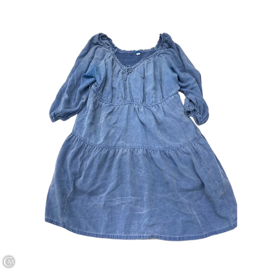 Dress Casual Short By Old Navy In Blue, Size: 3x