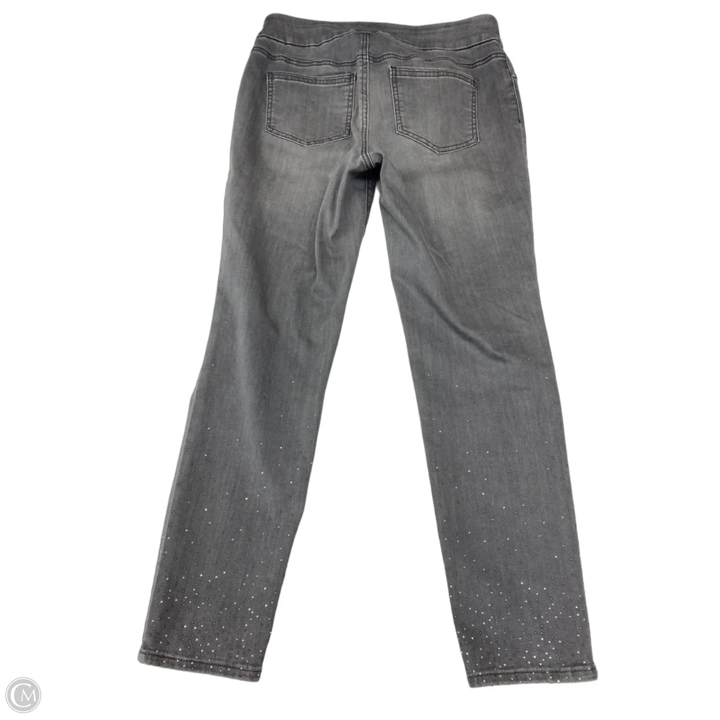 Pants Leggings By Chicos In Grey, Size: 4