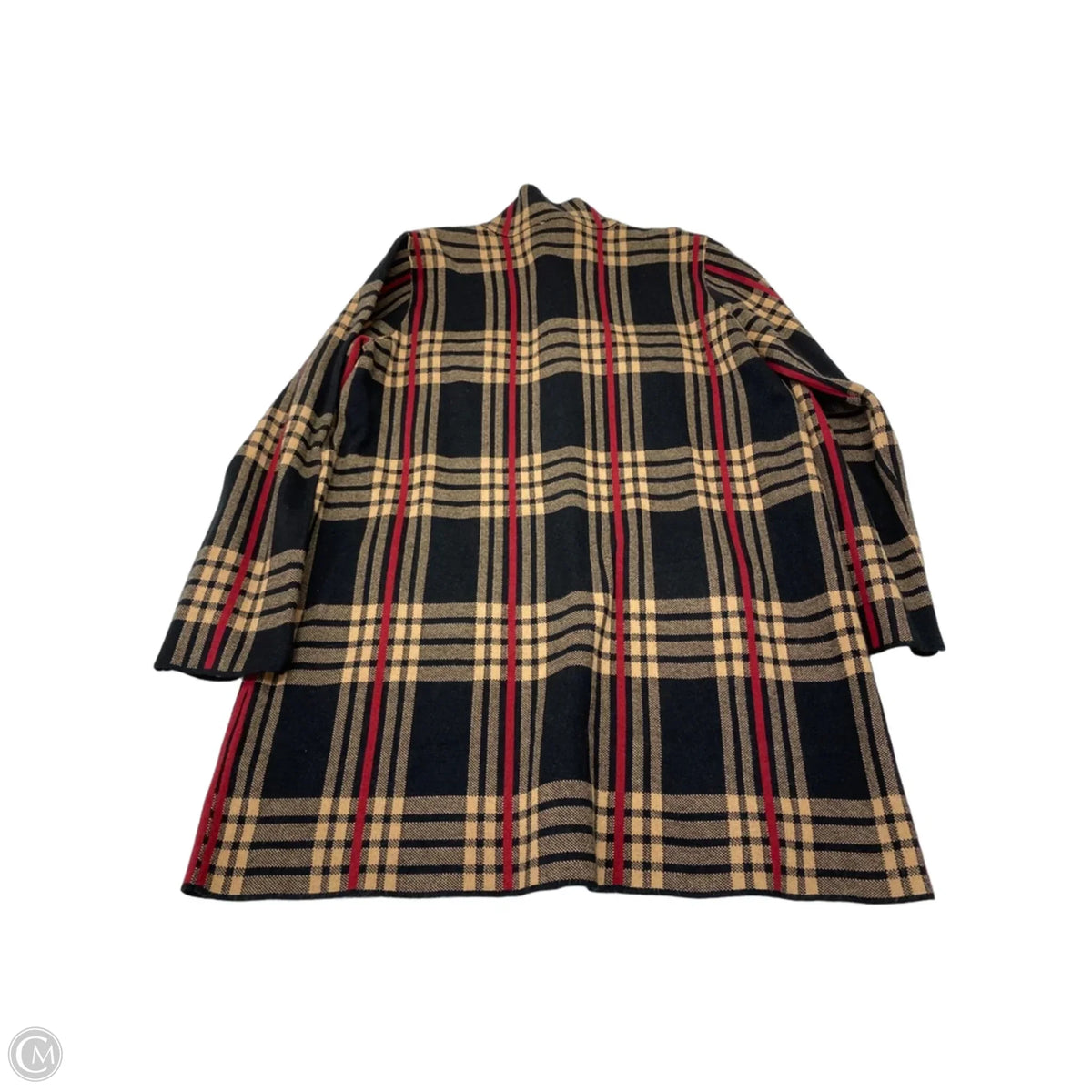Jacket Other By Anne Klein In Plaid Pattern, Size: L
