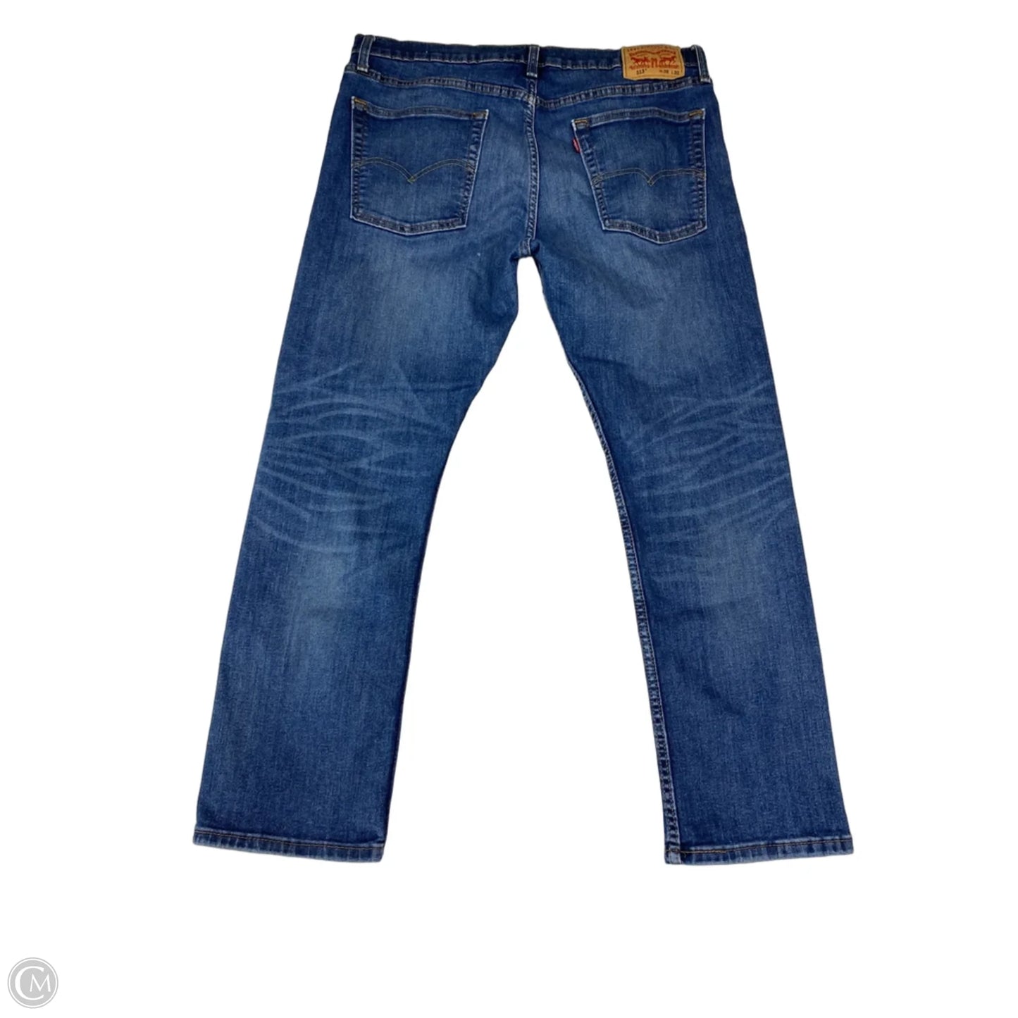 Jeans Straight By Levis In Blue, Size: 18