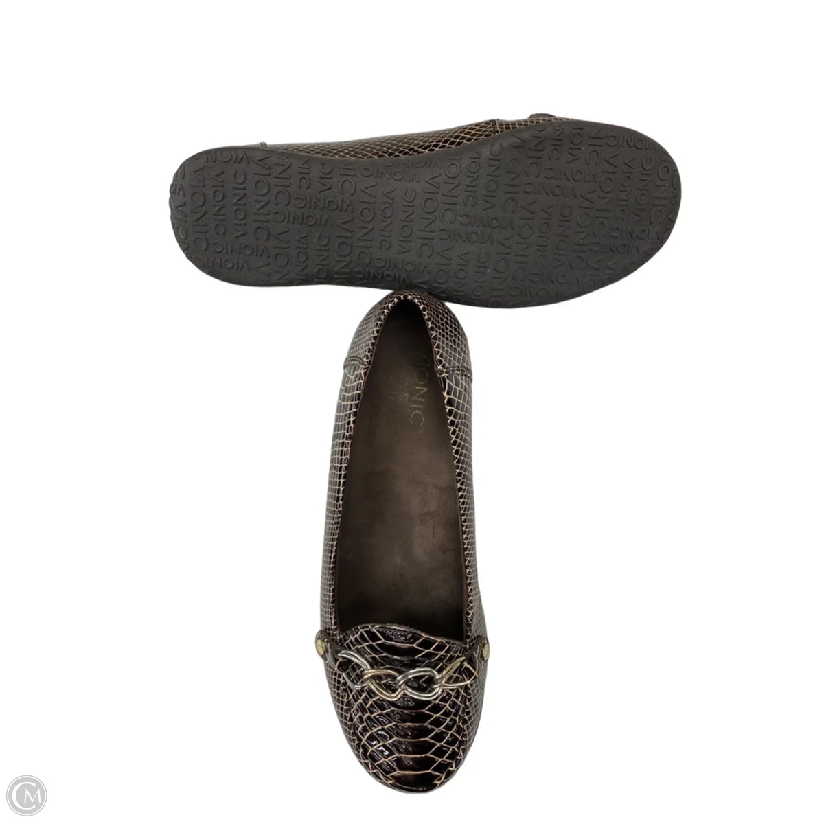 Shoes Flats By Vionic In Brown, Size: 9.5