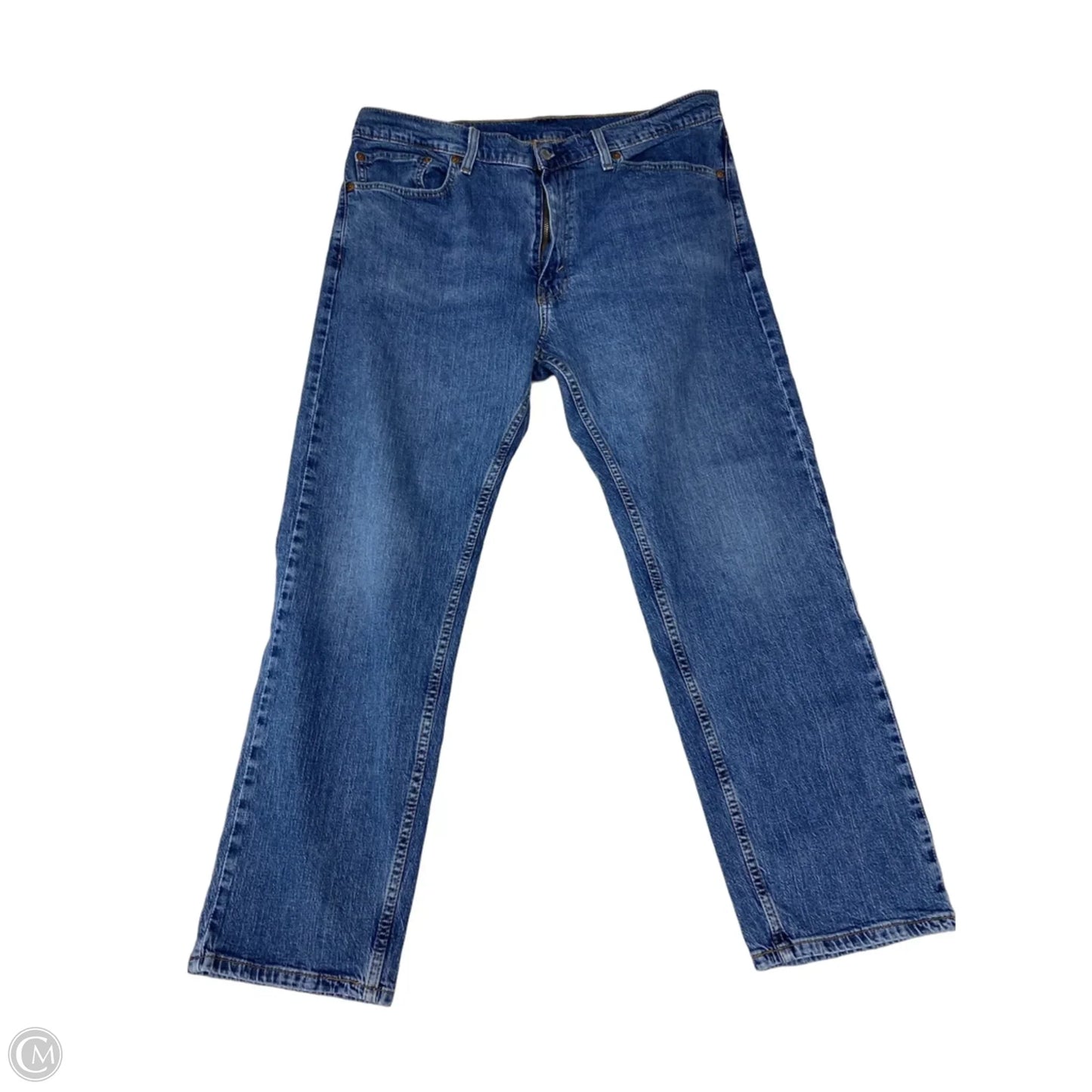 Jeans Straight By Levis In Blue, Size: 18