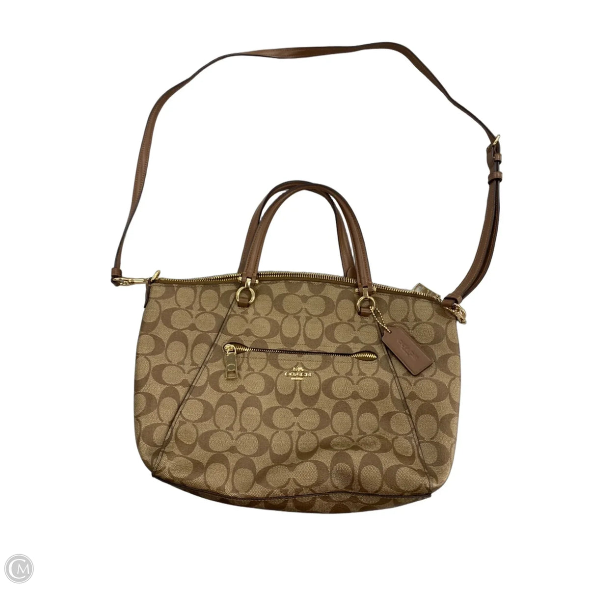 Crossbody Designer By Coach, Size: Medium