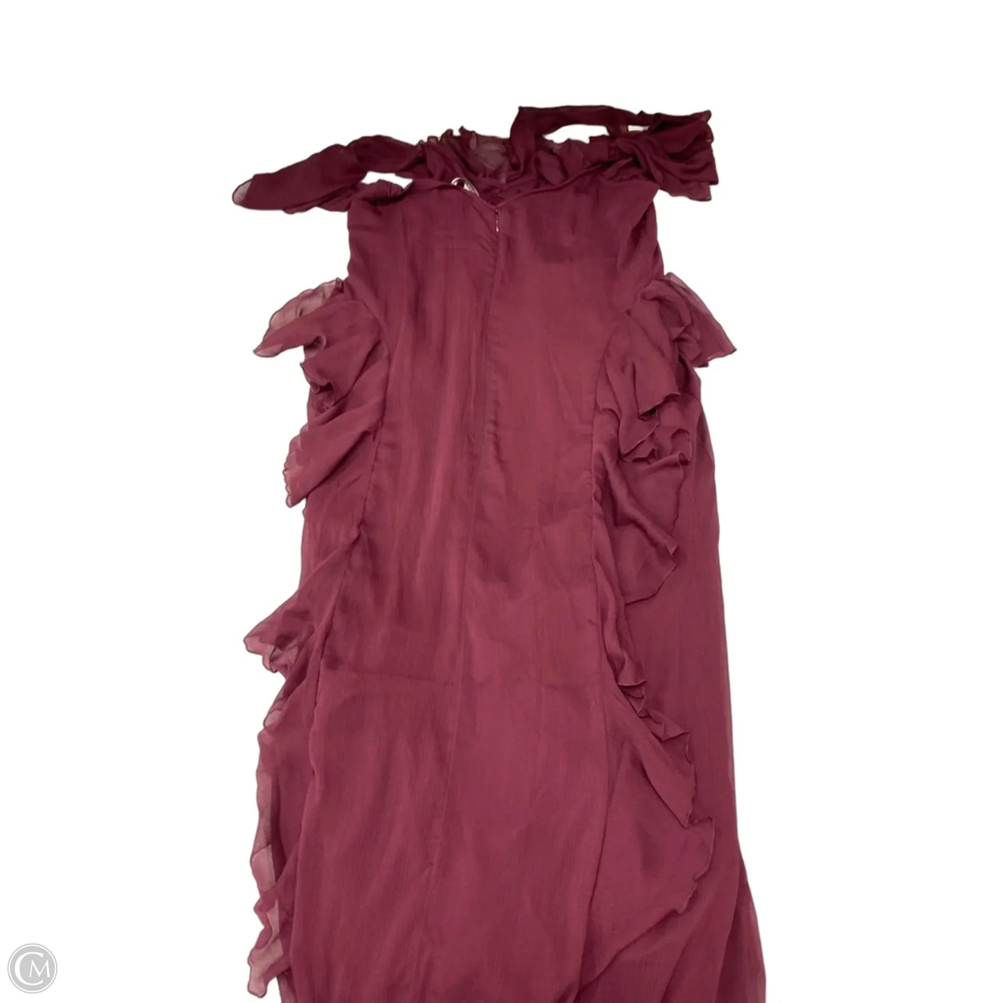 Dress Casual Maxi By Loft In Maroon, Size: 1x