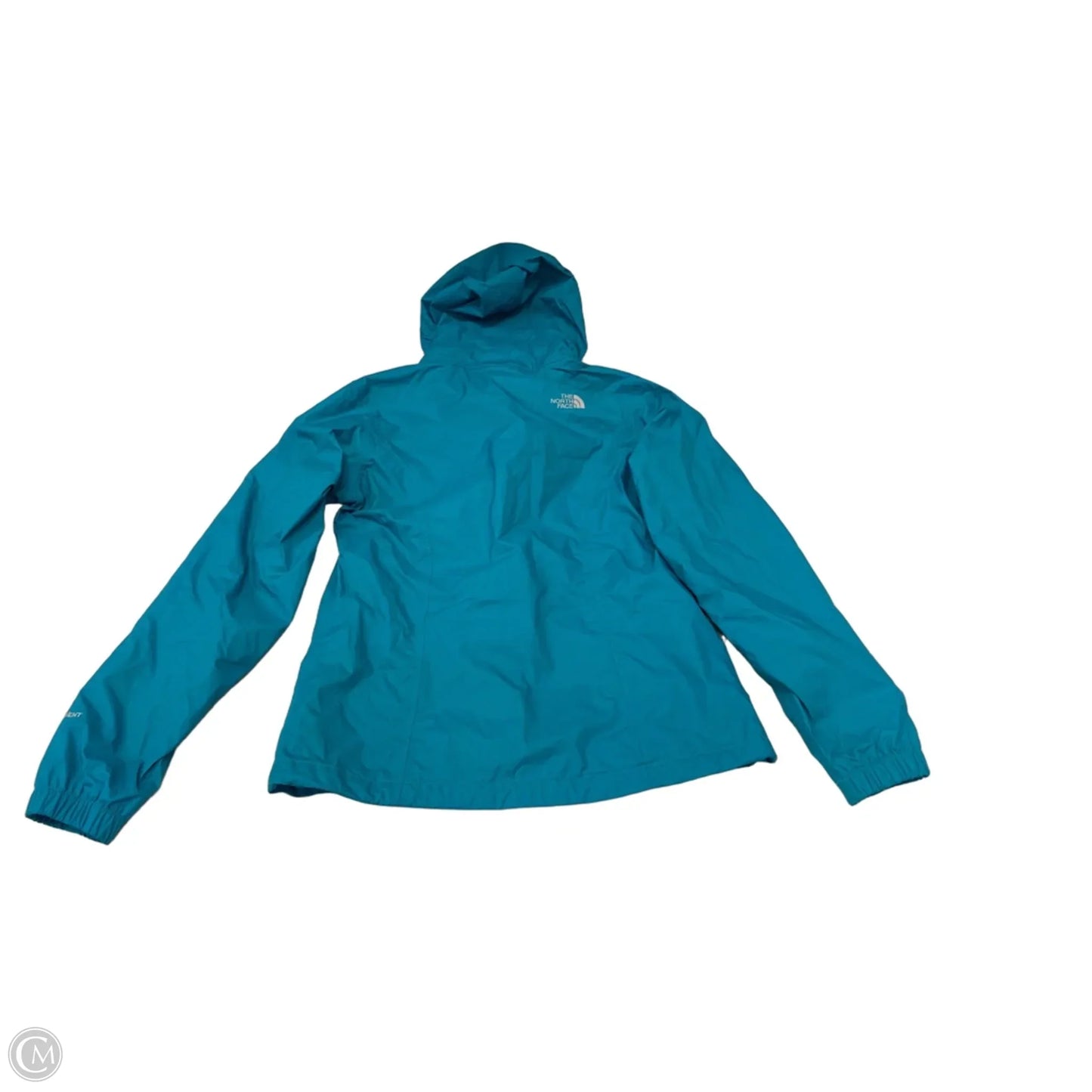 Athletic Jacket By The North Face In Teal, Size: S