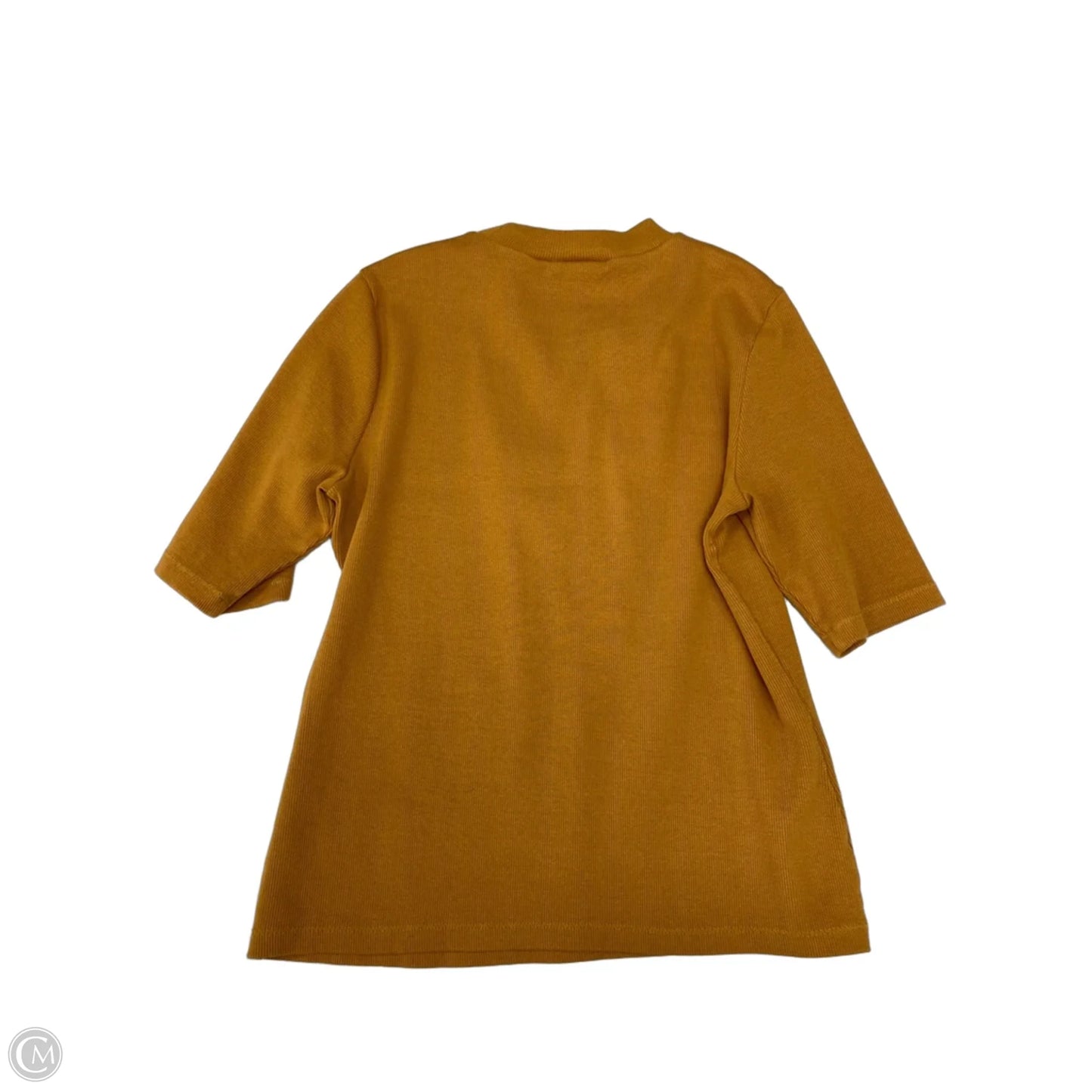 Top 3/4 Sleeve By Maeve In Orange, Size: M