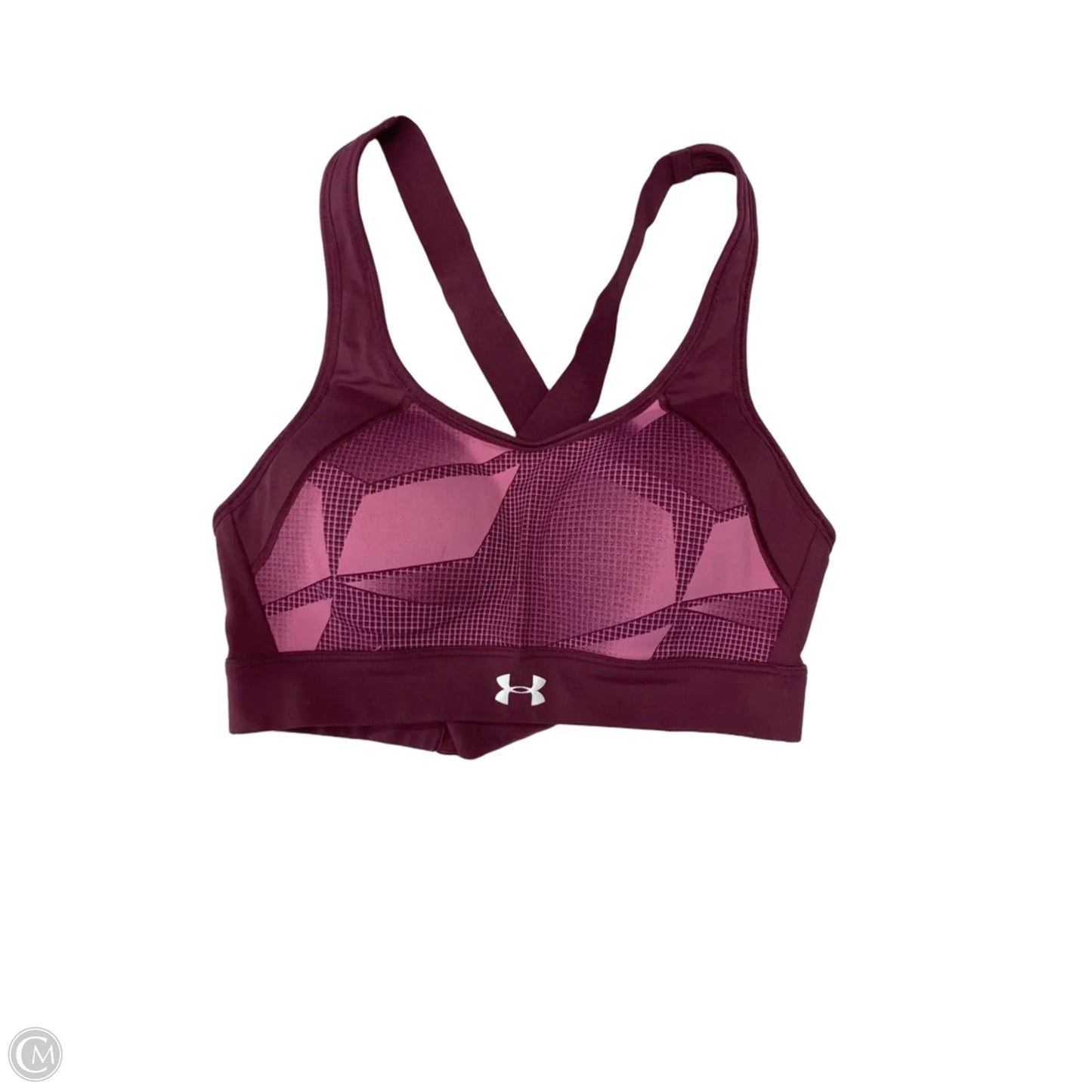 Athletic Bra By Under Armour In Mauve, Size: Xs