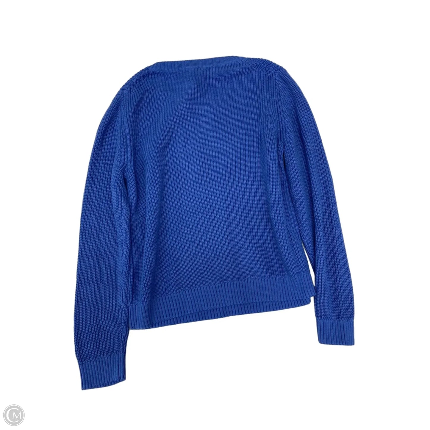 Sweater By Talbots In Blue, Size: L