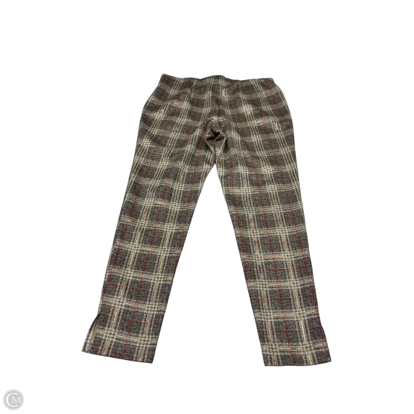 Pants Dress By Zac And Rachel In Plaid Pattern, Size: L