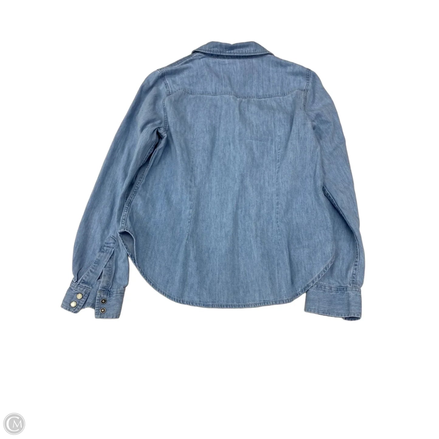 Top Long Sleeve By Gap In Blue, Size: S