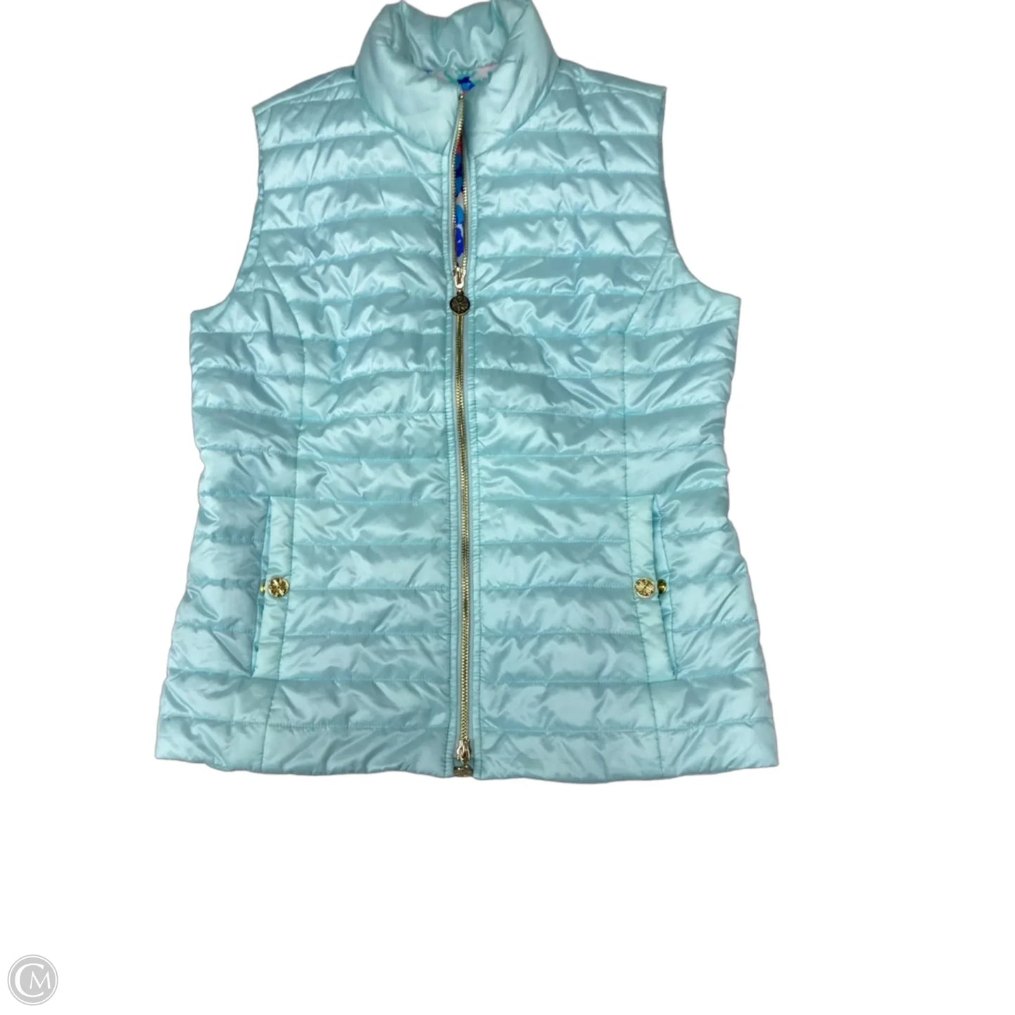 Vest Designer By Lilly Pulitzer In Blue, Size: S