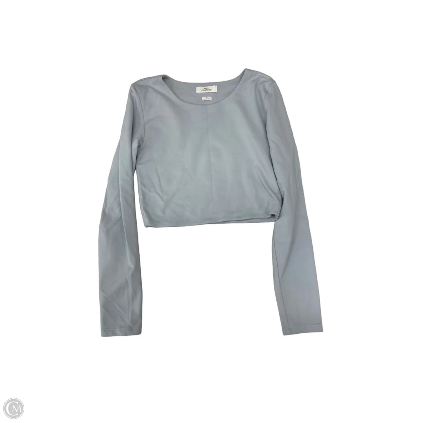 Top Long Sleeve By Babaton In Blue, Size: M