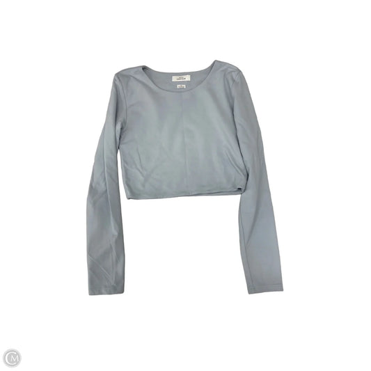 Top Long Sleeve By Babaton In Blue, Size: M