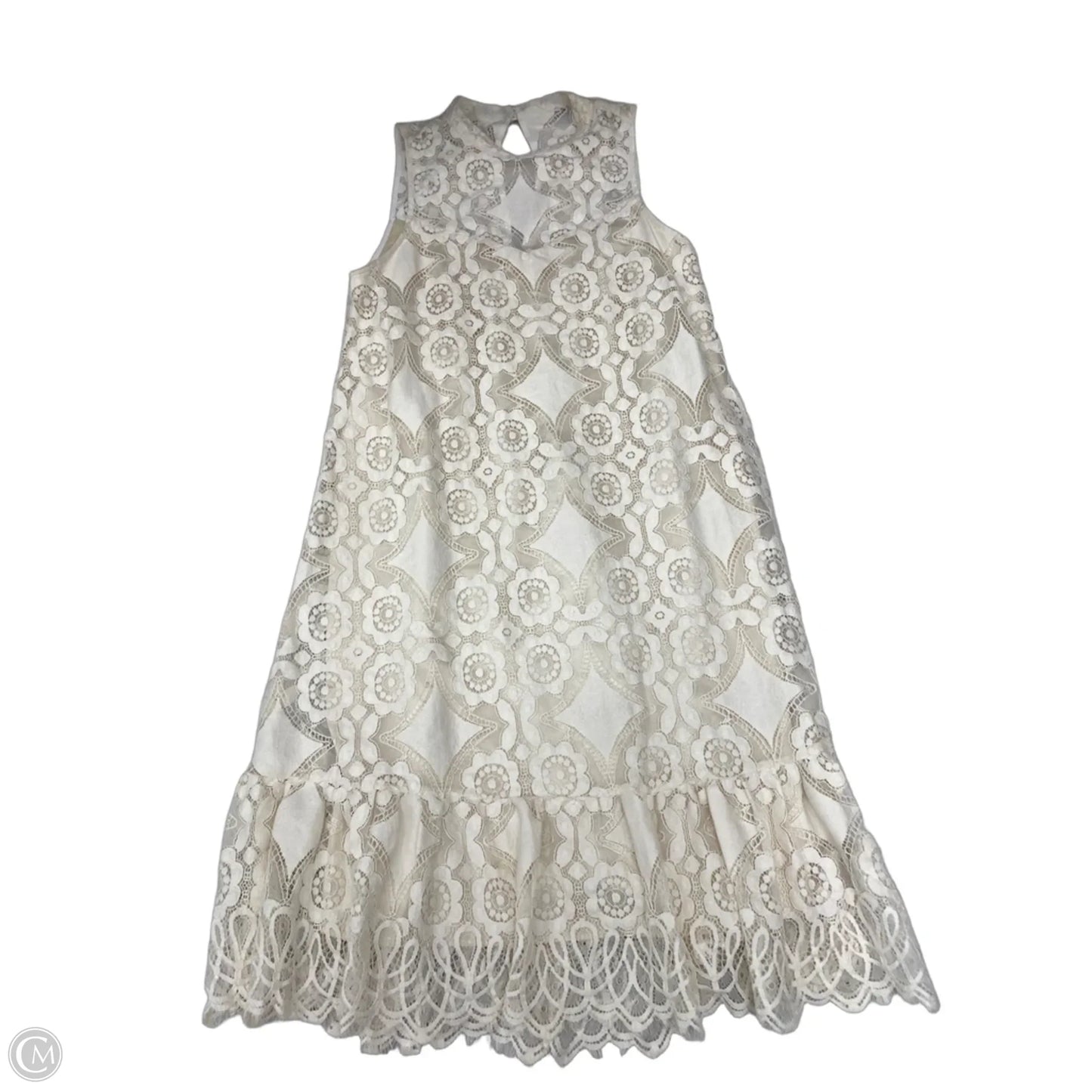 Dress Casual Short By Floreat In Cream, Size: 4