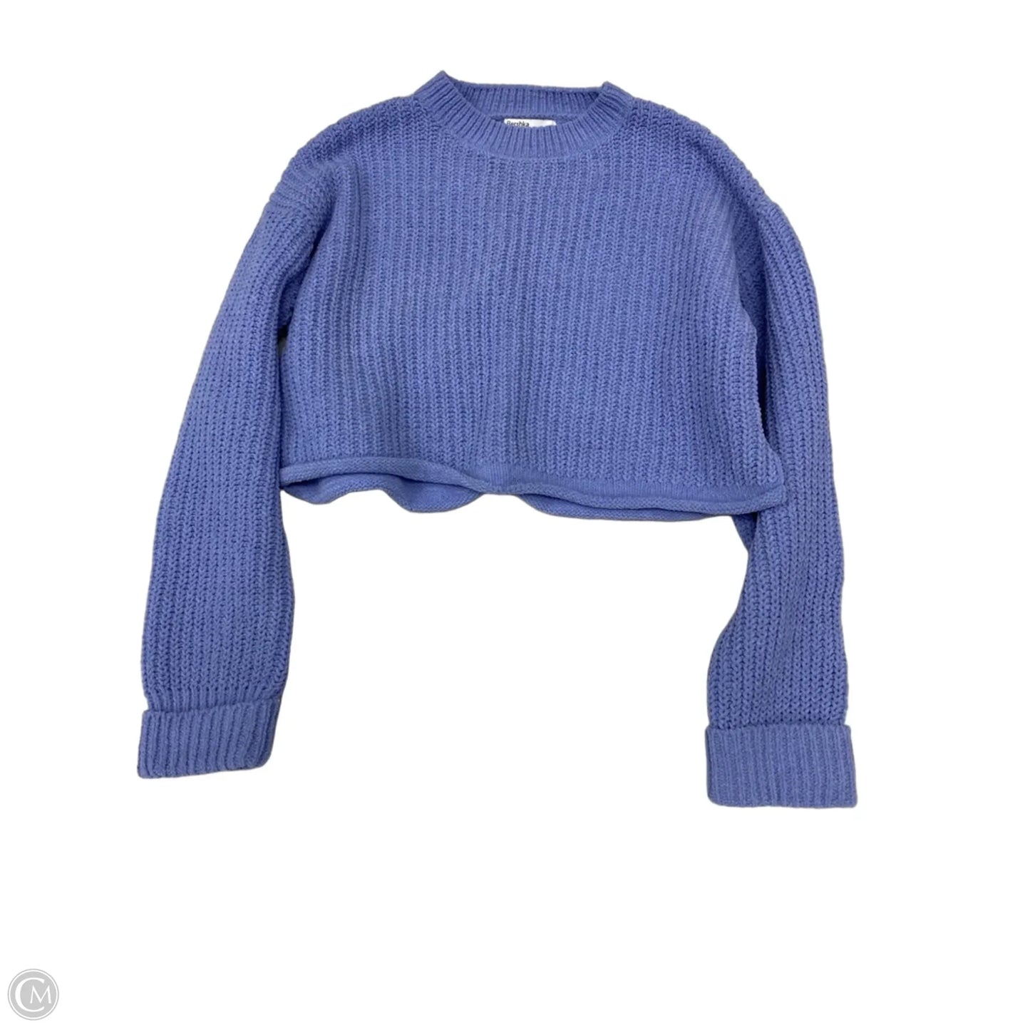 Sweater By Bershka In Blue, Size: Xs