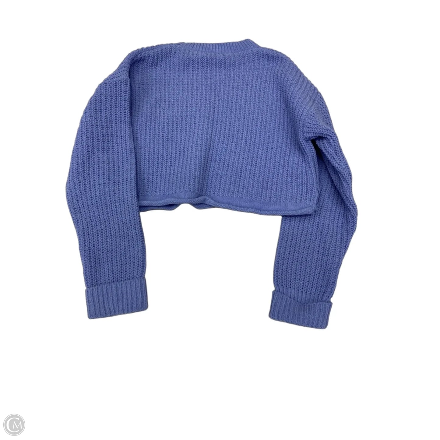Sweater By Bershka In Blue, Size: Xs