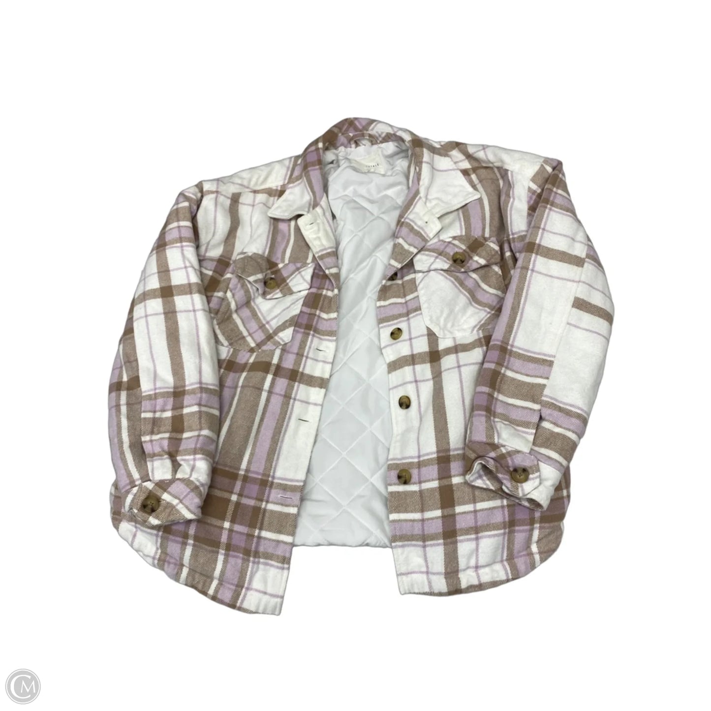 Jacket Other By Aeropostale In Plaid Pattern, Size: Xl