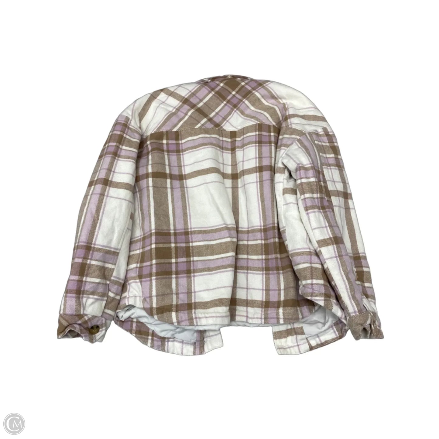 Jacket Other By Aeropostale In Plaid Pattern, Size: Xl