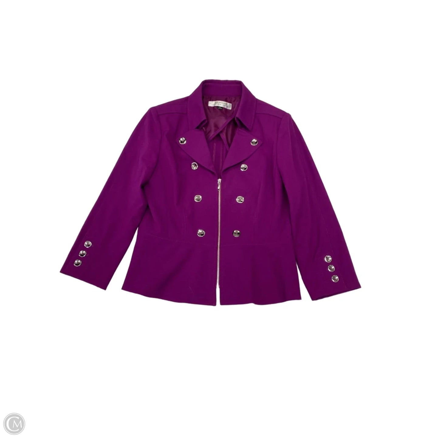 Blazer By Tahari In Purple, Size: S