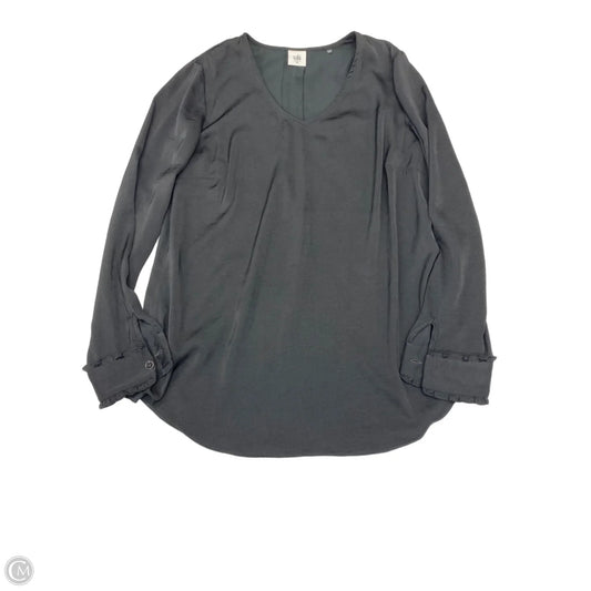 Top Long Sleeve Basic By Cabi In Black, Size: M