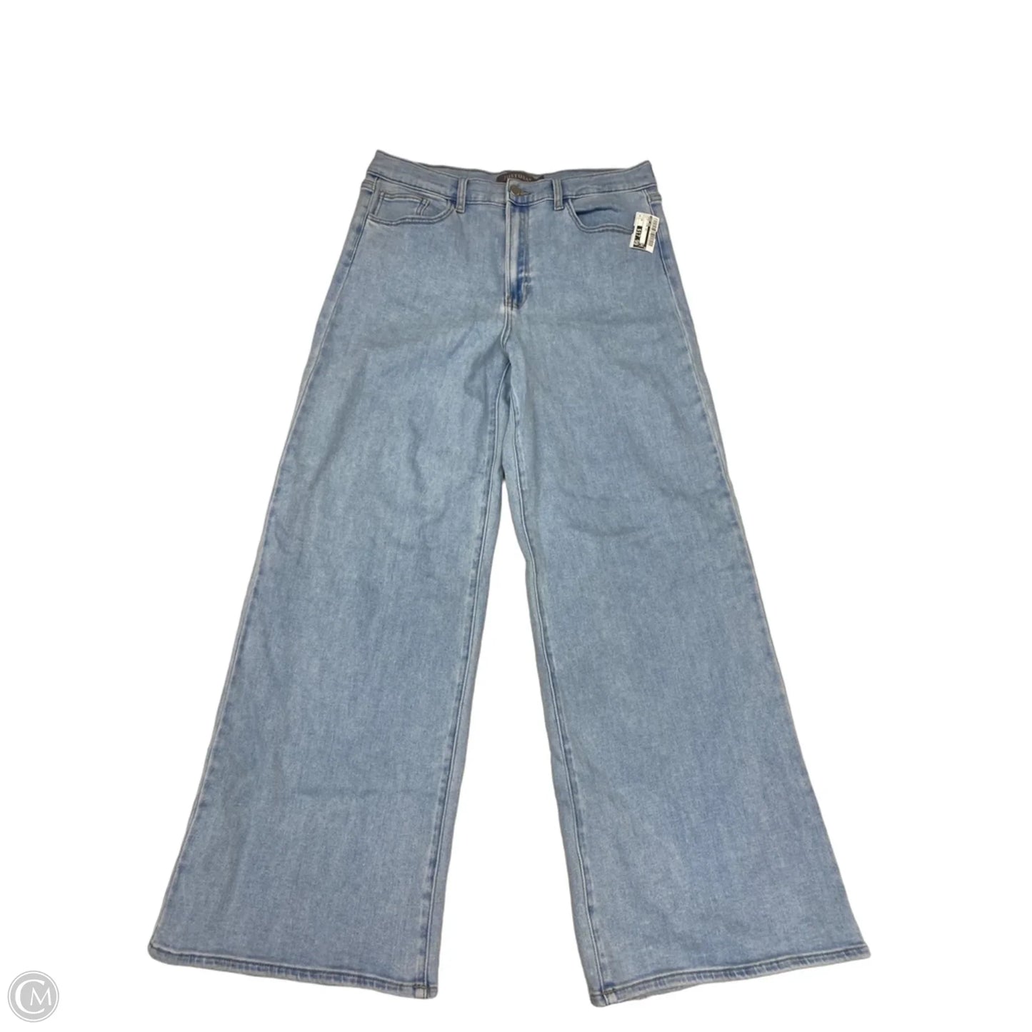 Jeans Wide Leg By Just Usa In Blue, Size: 14