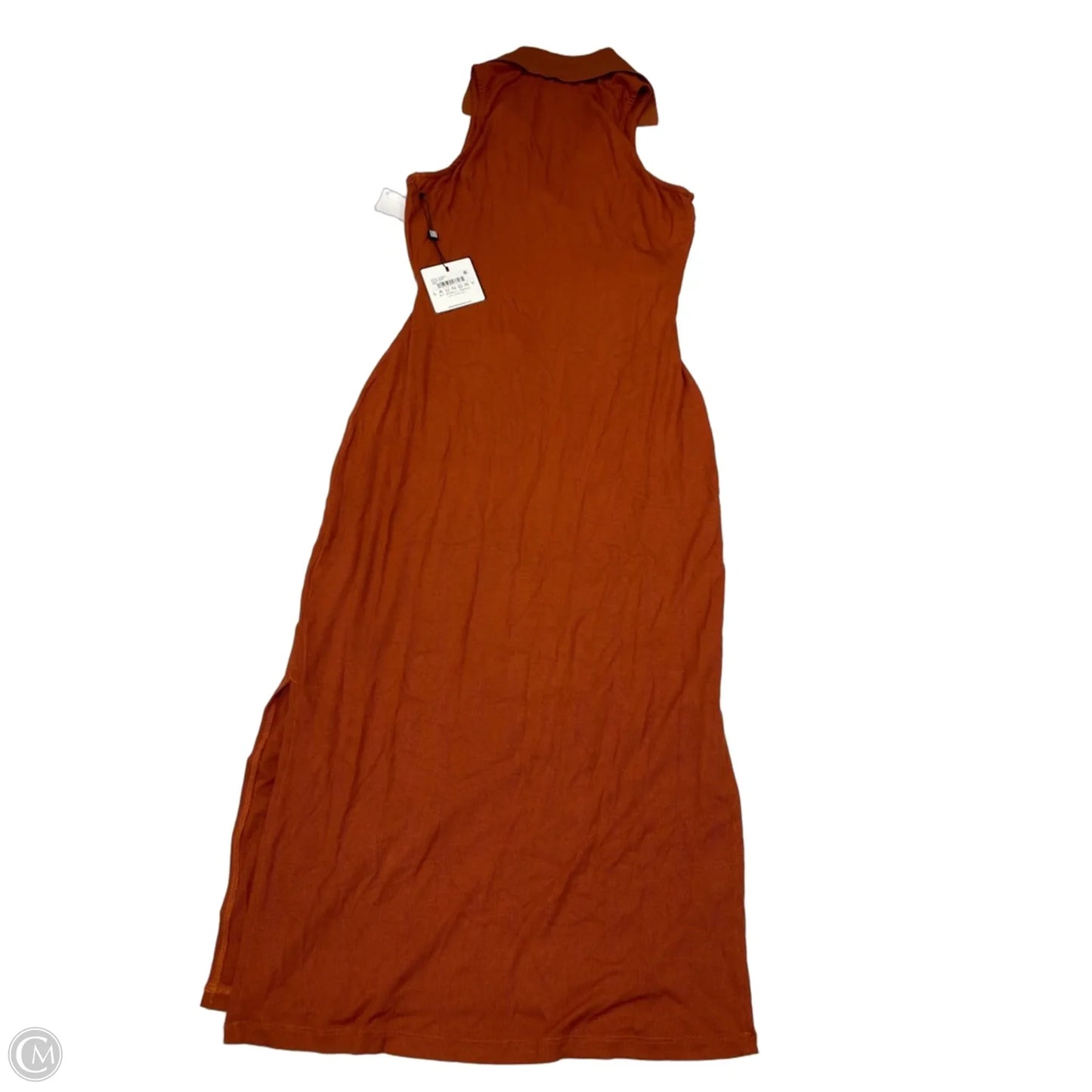 Dress Casual Midi By Laundry In Orange, Size: Xs