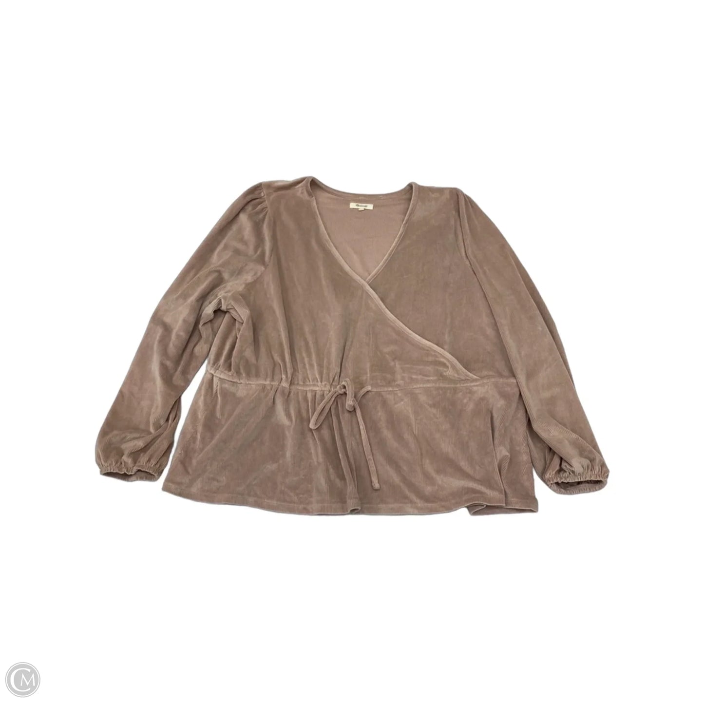 Top Long Sleeve By Madewell In Mauve, Size: 3x