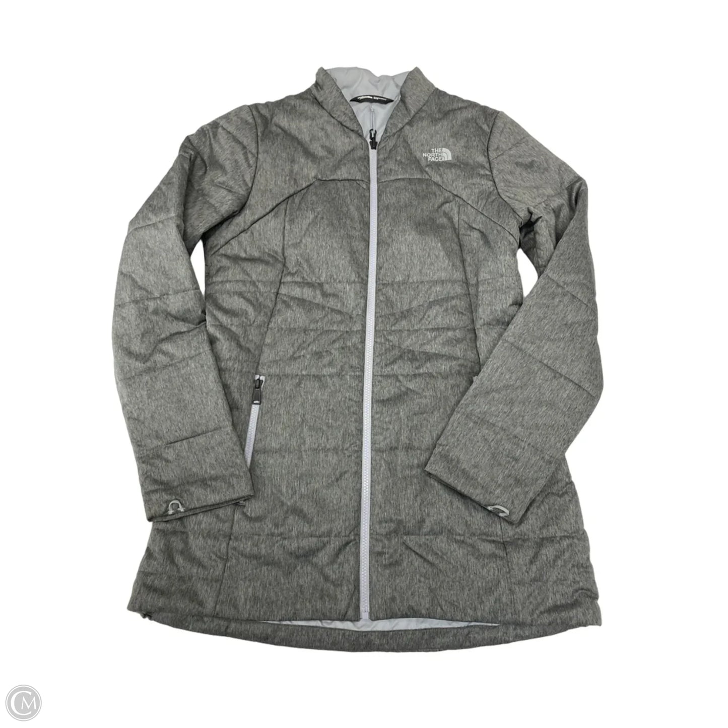 Jacket Puffer & Quilted By The North Face In Grey, Size: M
