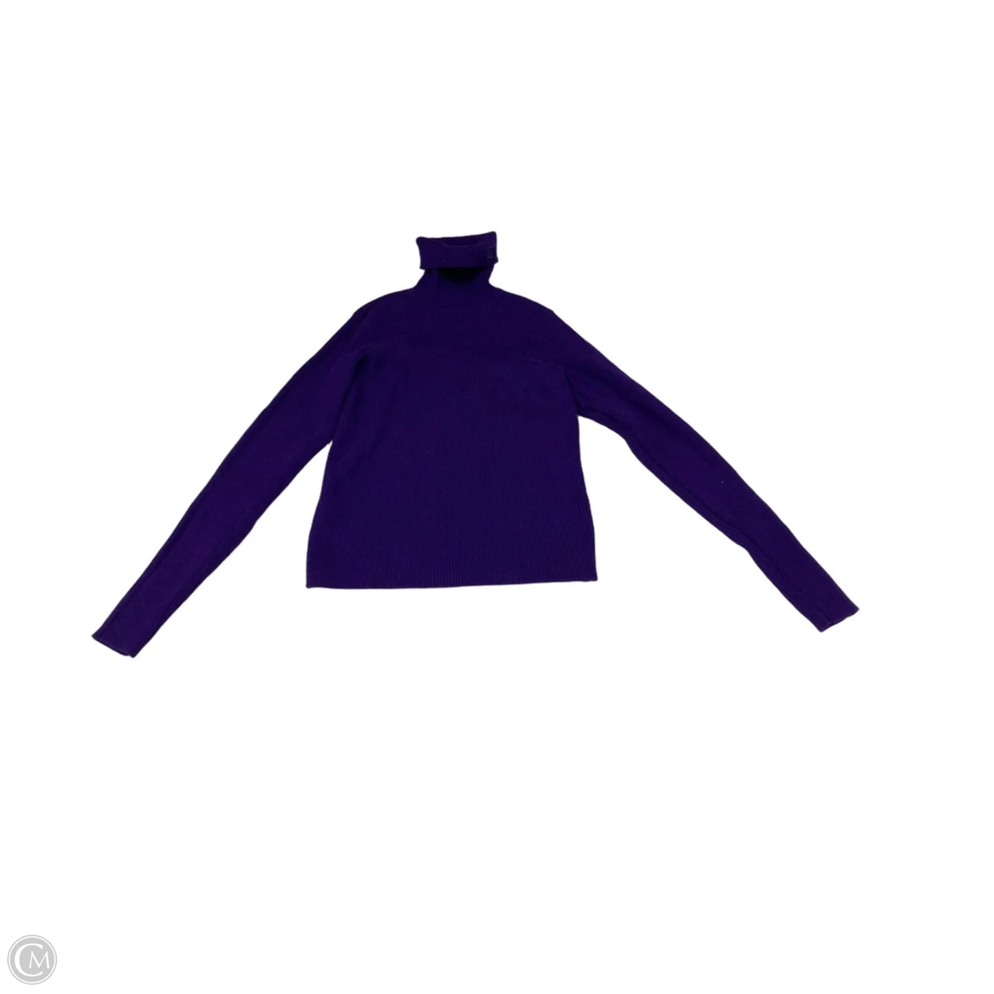 Top Long Sleeve By Lauren By Ralph Lauren In Purple, Size: Sp
