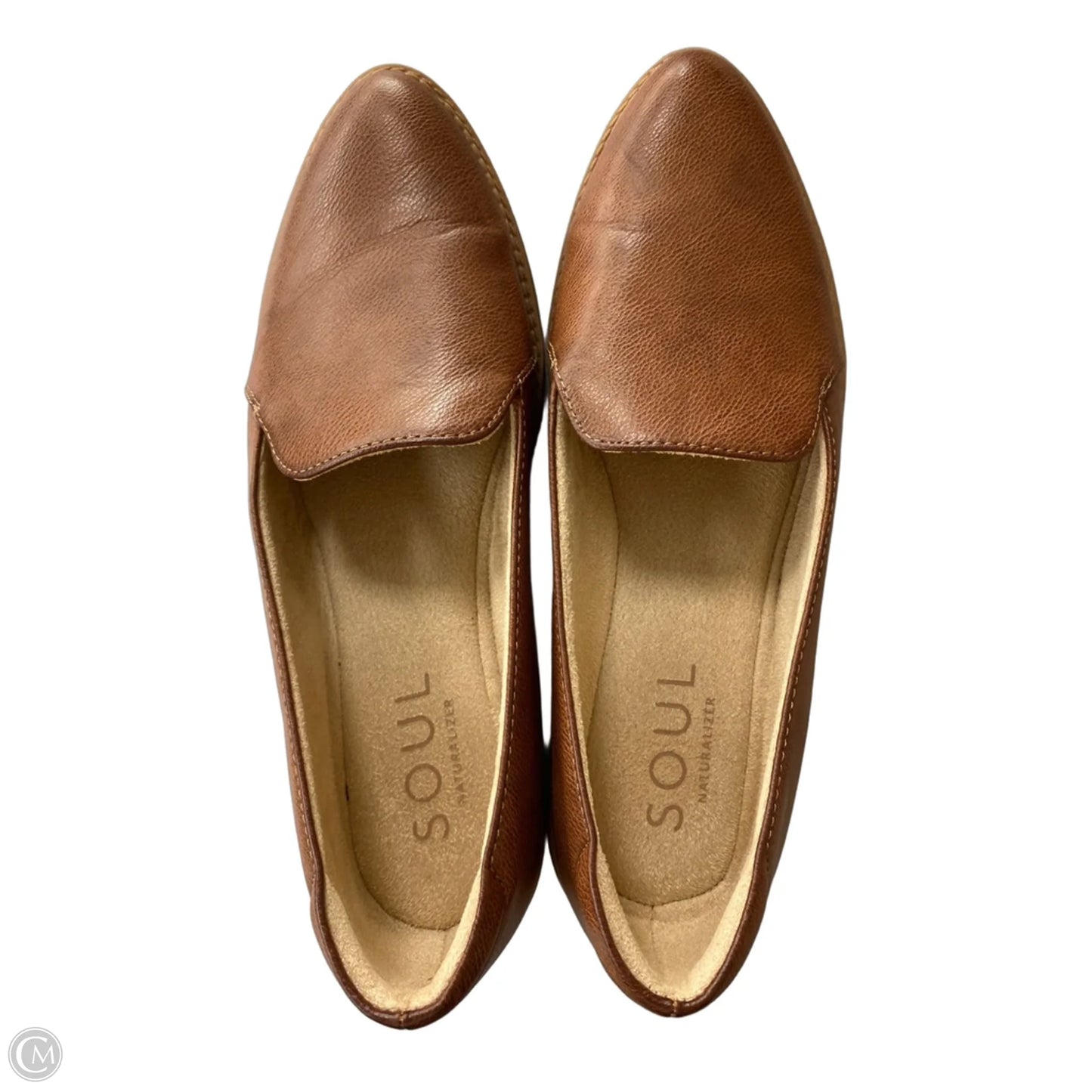Shoes Flats By Cmf In Brown, Size: 9