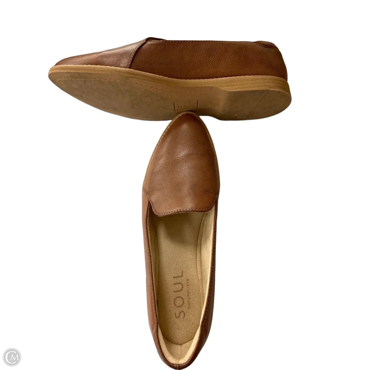 Shoes Flats By Cmf In Brown, Size: 9